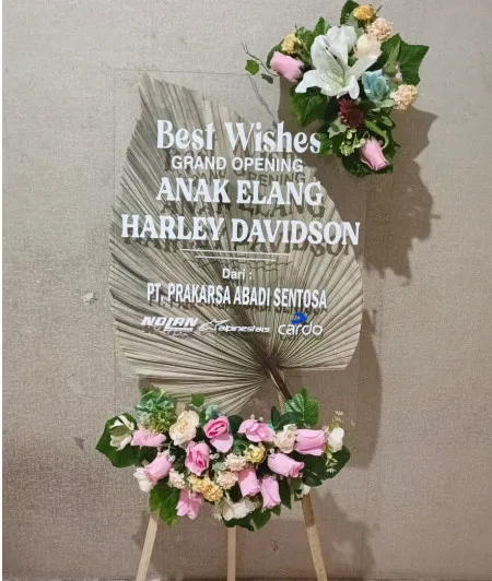 Papan Akrilik Ucapan Grand Opening Lapangan Banteng